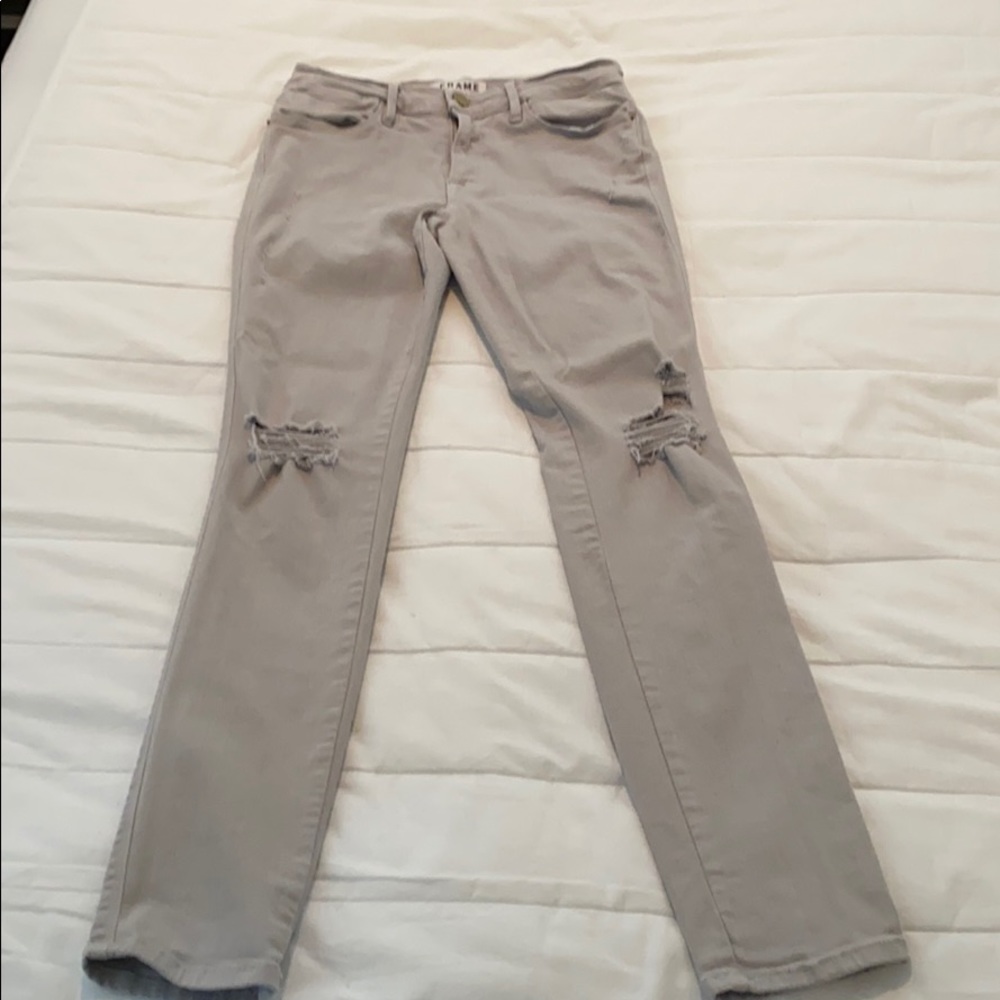 FRAME HIGH RISE SKINNY SIZE 25